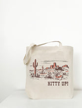 Load image into Gallery viewer, “Kitty Up!” Tote Bag