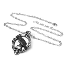 Load image into Gallery viewer, Reflection of Poe Pendant Necklace