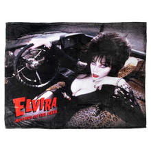 Load image into Gallery viewer, Elvira Macabre Mobile Throw Blanket