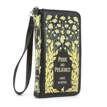 Load image into Gallery viewer, Pride and Prejudice Floral Book Wallet