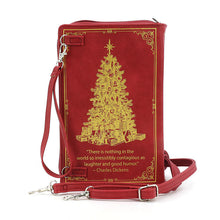 Load image into Gallery viewer, A Christmas Carol Book Crossbody Purse