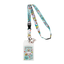 Load image into Gallery viewer, Cinnamoroll Snack Time Lanyard with Charm