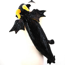 Load image into Gallery viewer, Black Dragon Plush Sling Bag