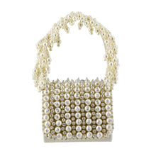 Load image into Gallery viewer, Precious Pearl Ivory Mini Clutch Purse