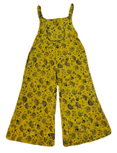 Load image into Gallery viewer, Mustard Dreamy Wide Leg Celestial Mushroom Jumpsuit