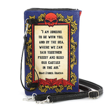 Load image into Gallery viewer, Dracula Living Color Book Purse
