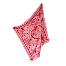 Load image into Gallery viewer, Chained Up Cupid Pink Hair Scarf