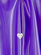Load image into Gallery viewer, Crying Heart Silver Necklace