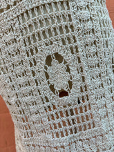 Load image into Gallery viewer, Crochet Cotton Floral Lace Midi Dress