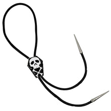 Load image into Gallery viewer, Coffin Skull Bones Bolo Western Tie