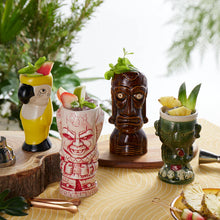Load image into Gallery viewer, Ceramic Hawaiian Luau Tiki Mugs- More Styles Available!