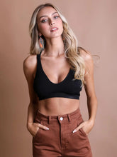 Load image into Gallery viewer, Black Lace Racerback Bralette