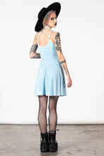 Load image into Gallery viewer, Magica Pastel Blue Skater Dress