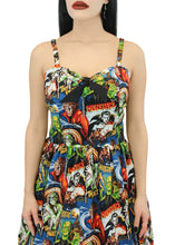 Load image into Gallery viewer, Hollywood Monsters Sailor Style Dress