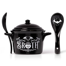 Load image into Gallery viewer, Bat Broth Bowl and Spoon Set