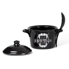 Load image into Gallery viewer, "A Bite to Eat" Bowl and Spoon Set