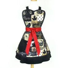Load image into Gallery viewer, Nevermore Edgar Allan Poe Two Tier Apron
