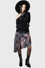 Load image into Gallery viewer, Othalo's Ruin Asymetrical Mini Skirt