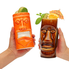 Load image into Gallery viewer, Ceramic Tiki Glasses- More Styles Available!