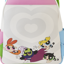 Load image into Gallery viewer, Power Puff Girls Triple Pocket Mini Backpack