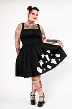 Load image into Gallery viewer, Peek-a-Boo Ghosties Jumper Dress