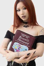 Load image into Gallery viewer, Handbook For the Recently Deceased Book Purse