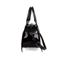 Load image into Gallery viewer, Red Damask Bat Handbag Purse