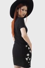 Load image into Gallery viewer, Sandworm Beetlejuice Bodycon Dress