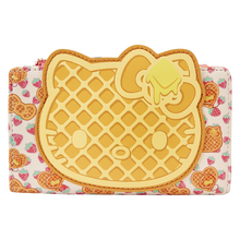 Load image into Gallery viewer, Hello Kitty Breakfast Waffle Flap Wallet