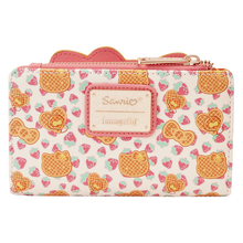 Load image into Gallery viewer, Hello Kitty Breakfast Waffle Flap Wallet