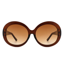 Load image into Gallery viewer, Brown sunglasses with a tortoiseshell pattern on a white background