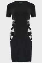 Load image into Gallery viewer, Sandworm Beetlejuice Bodycon Dress