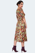 Load image into Gallery viewer, Scattered Tarot Midi Dress