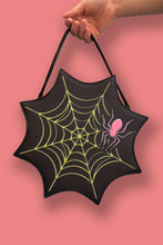Load image into Gallery viewer, The Grand Halloween Spiderweb Purse

