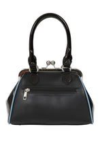 Load image into Gallery viewer, Rockabilly Swallows Convertible Kisslock Purse