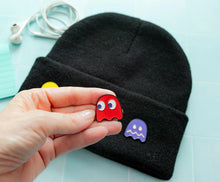 Load image into Gallery viewer, PAC-MAN Classic Characters 4 Piece Enamel Pin Set
