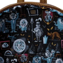 Load image into Gallery viewer, Haunted Mansion Stretching Room Portraits Mini Backpack