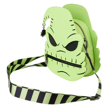 Load image into Gallery viewer, Nightmare Before Christmas Oogie Boogie Glow Crossbody Purse