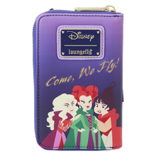 Load image into Gallery viewer, Hocus Pocus Sanderson Sisters’ House Glow Zip Around Wallet