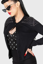 Load image into Gallery viewer, Web With It Cardigan | Shop Killstar at Pink House Boutique