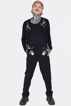 Load image into Gallery viewer, Western Floral Embroidered Trouser Pants
