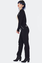 Load image into Gallery viewer, Western Floral Embroidered Trouser Pants