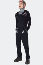 Load image into Gallery viewer, Western Floral Embroidered Trouser Pants