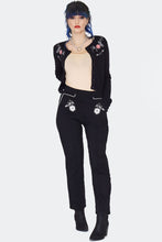 Load image into Gallery viewer, Western Floral Embroidered Trouser Pants