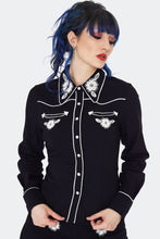 Load image into Gallery viewer, Western Florals Embroidered Top