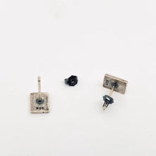 Load image into Gallery viewer, Ace of Hearts Dainty Sterling Silver Stud Earrings