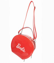 Load image into Gallery viewer, Barbie 1950's Style Red Leatherette Commmuter Set Circle Bag