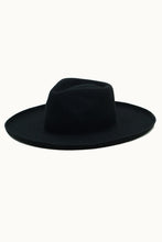 Load image into Gallery viewer, Black Wool Felt Lenny Rancher Hat