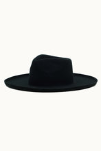 Load image into Gallery viewer, Black Wool Felt Lenny Rancher Hat
