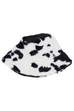 Load image into Gallery viewer, Cow Fluff Bucket Hat- More colors Available!